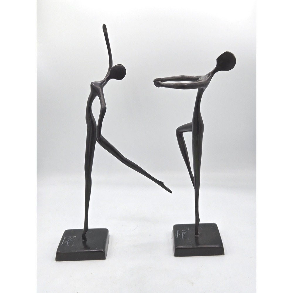 Elegant Abstract Dancer Sculptures by Badrul Khalique